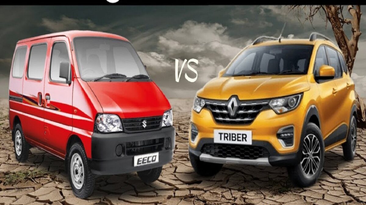 Renault Triber and Maruti Suzuki Eeco
