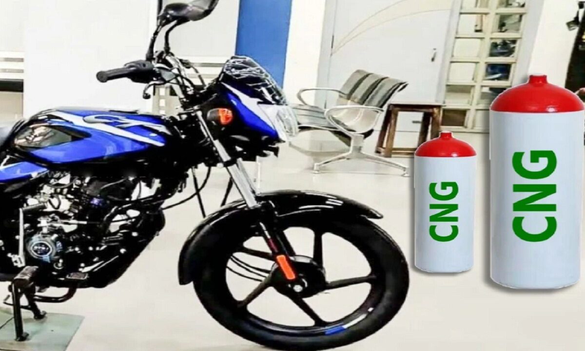 bajaj cng bike