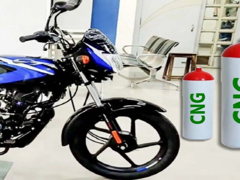 bajaj cng bike