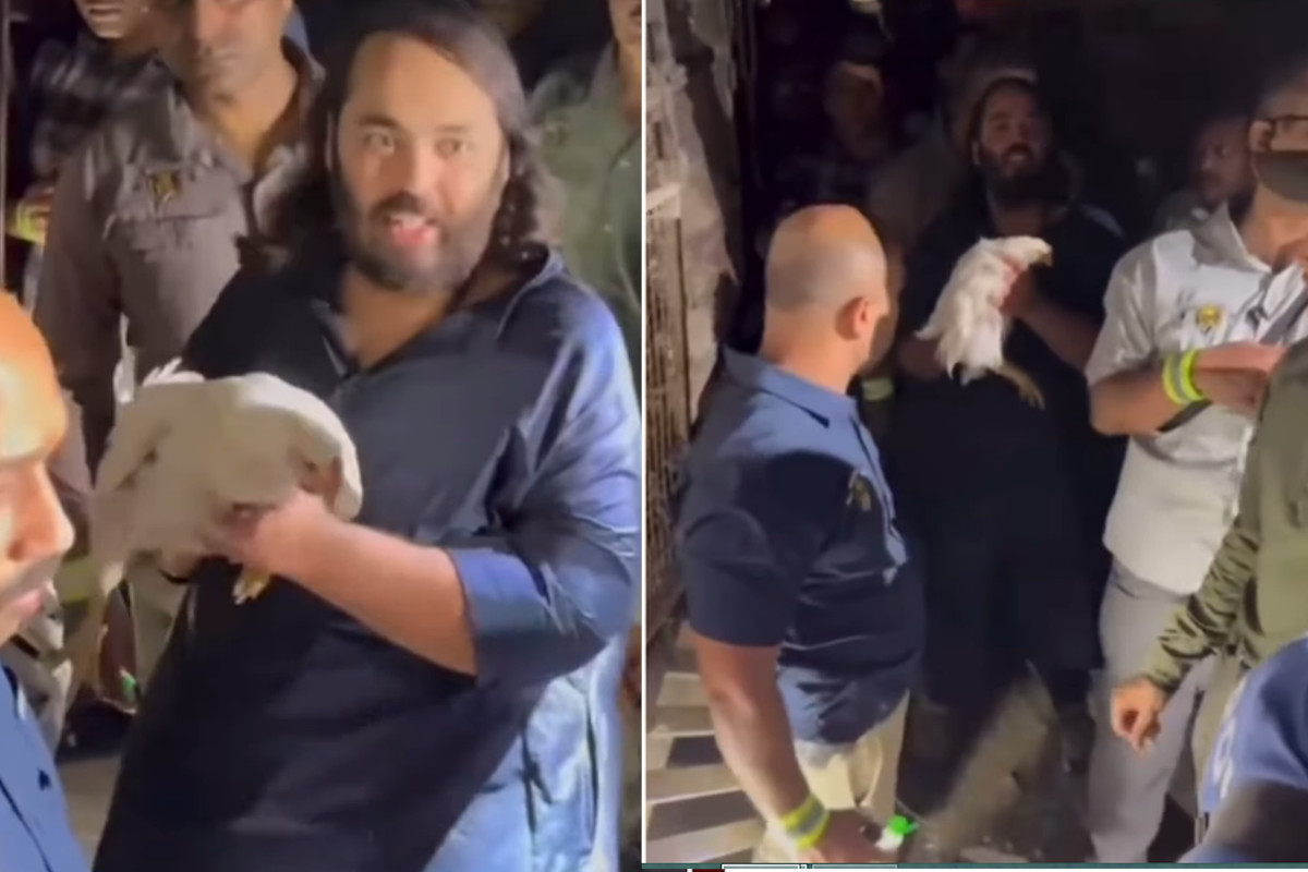 anant ambani video