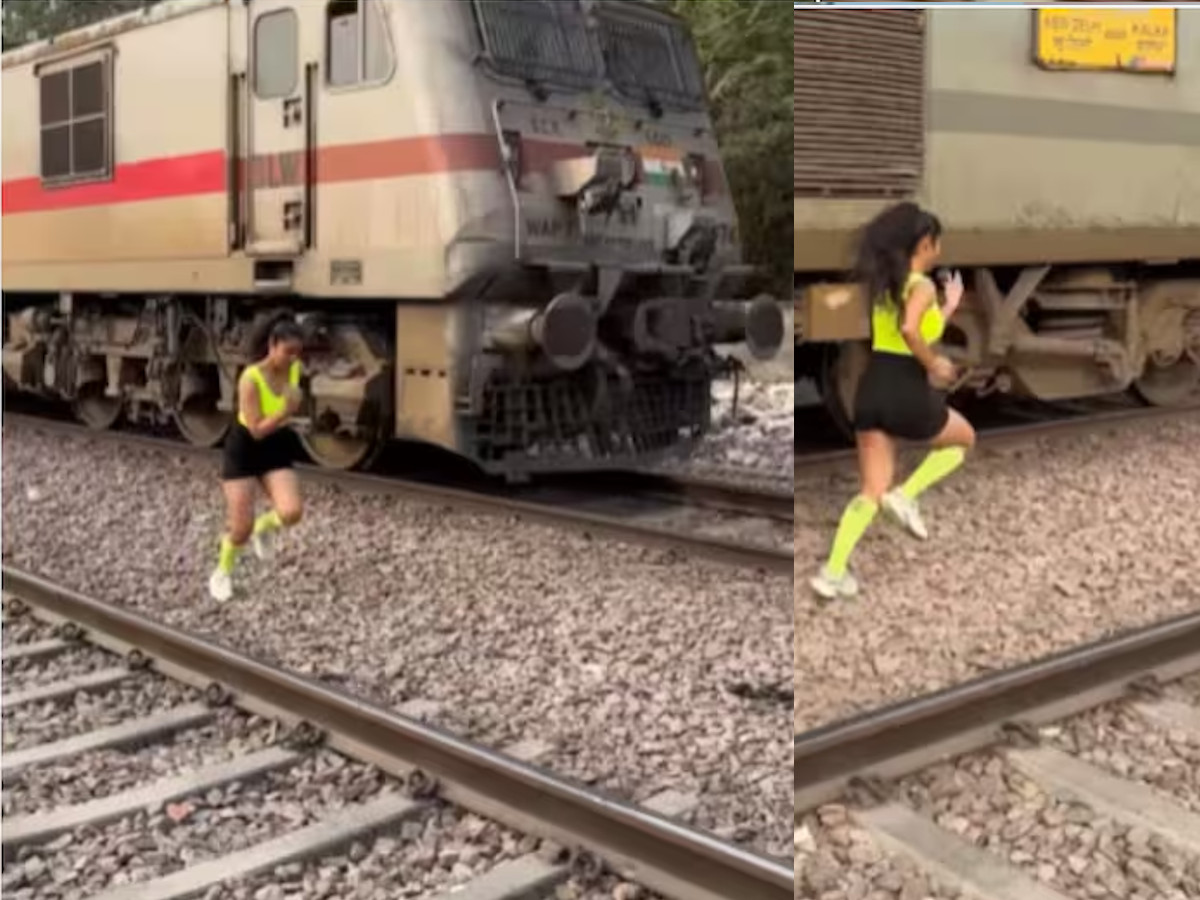 girls on railway track