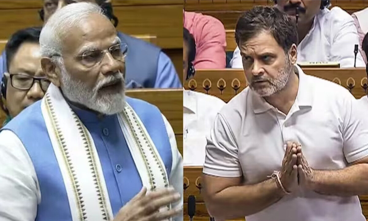 rahul gandhi and modi
