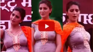 तेरी आंख्या का यो काजल गाने पर Sapna Chaudhary का डांस मचा रहा तहलका